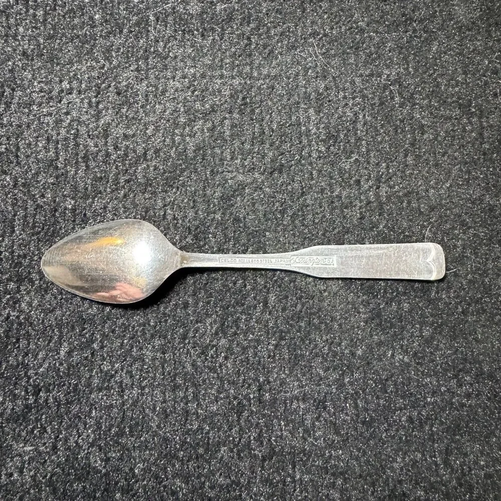 Vintage Delco Stainless Steel Spoon Lexington Pattern Flatware Silverware Japan